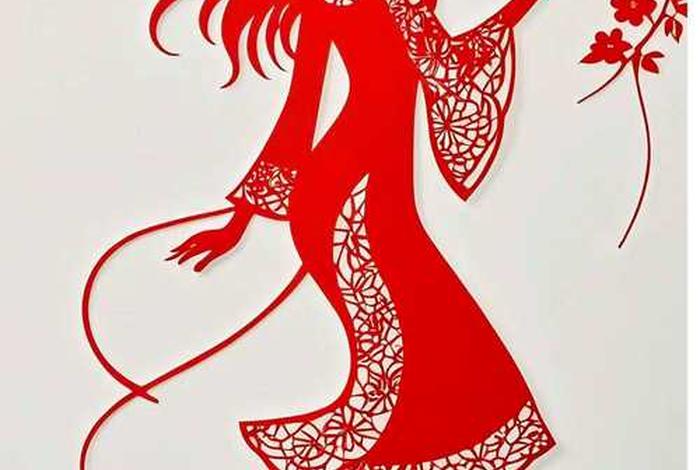 剪纸图案人物大全 - 剪纸人物大全简单图解