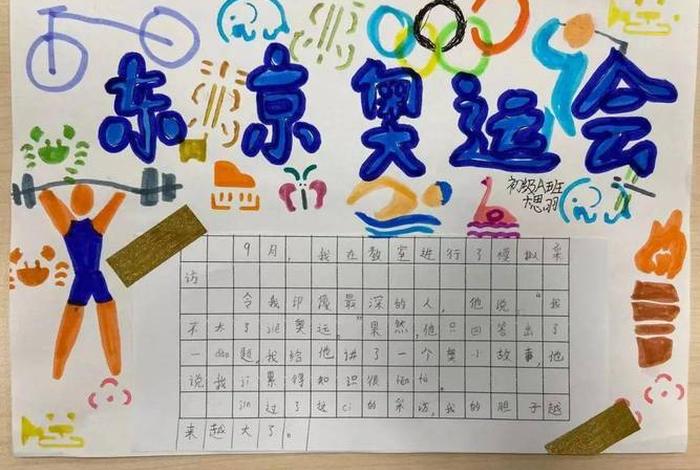 中国奥运历史手抄报；中国奥运历史手抄报图片