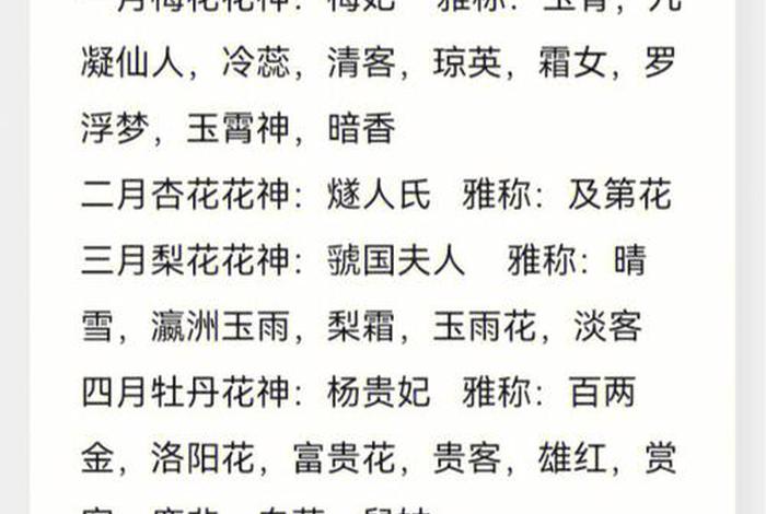 历史花名大全 - 历史人物花名大全