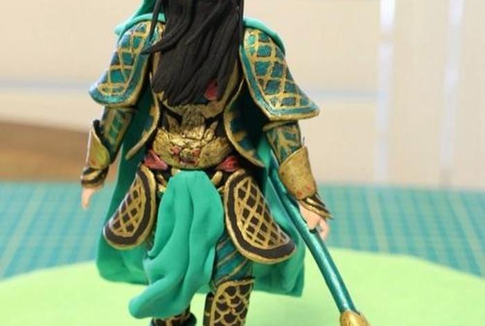 历史人物黏土作品、用粘土做历史人物面塑