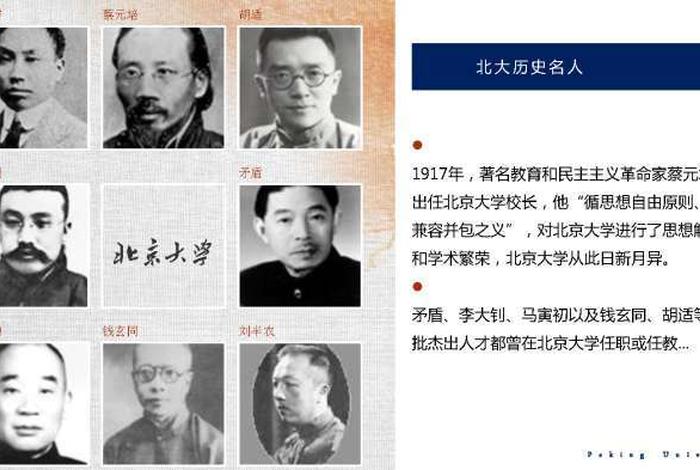 北大有哪些历史人物,北大历史系出来的名人 北大有哪些历史人物,北大历史系出来的名人