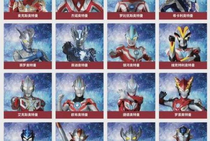 奥特曼历史英雄图片 奥特曼历史介绍表 奥特曼历史英雄图片 奥特曼历史介绍表