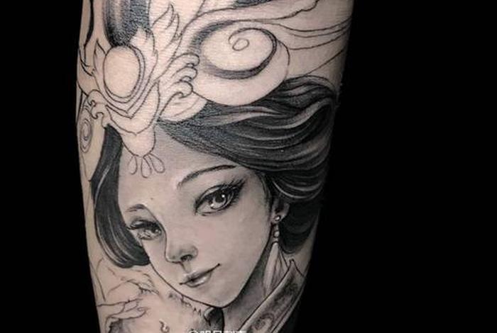 中国古代人物纹身 - 中国古代人物纹身图案大全