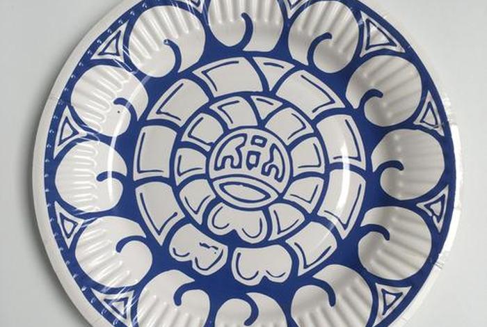 纸盘中国风画(中国风纸盘画花) 纸盘中国风画(中国风纸盘画花)