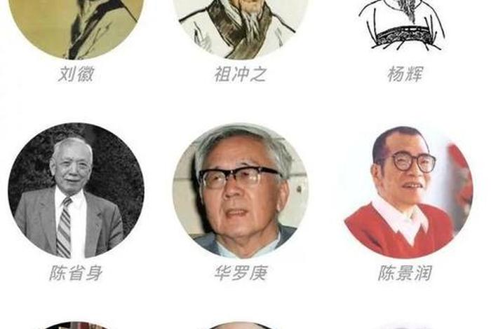 中国数学史上的人物(中国数学著名人物) 中国数学史上的人物(中国数学著名人物)