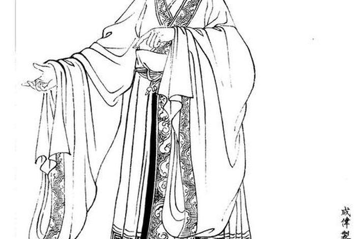 历史人物白描;历史人物白描百图 历史人物白描;历史人物白描百图