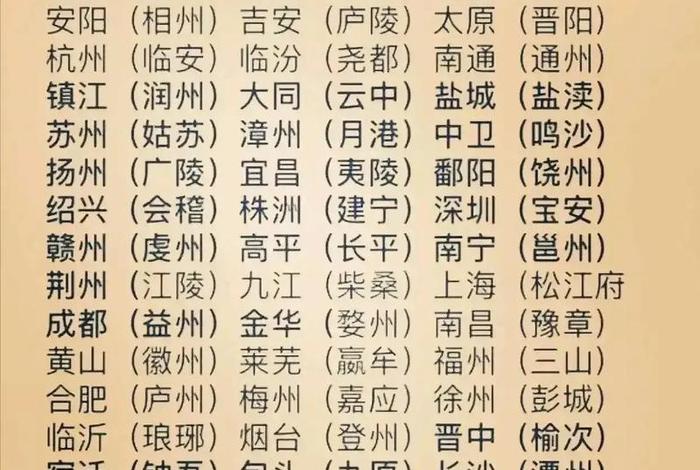 历史名人与地名、历史名人地名大全