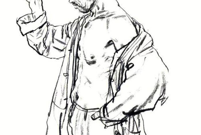 历史人物速写画 历史人物速写画图片大全 历史人物速写画 历史人物速写画图片大全