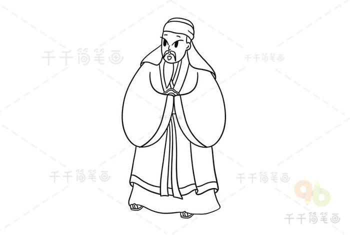 中国历史人物图片简单的画,中国历史人物图片简单的画怎么画 中国历史人物图片简单的画,中国历史人物图片简单的画怎么画