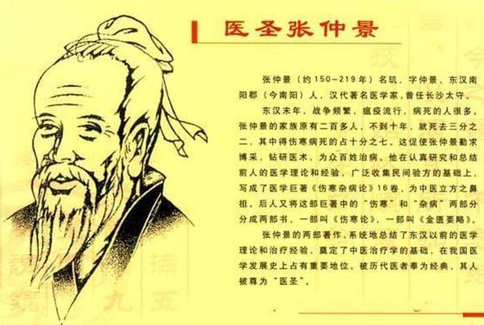 历史名人张仲景，历史名人张仲景简介