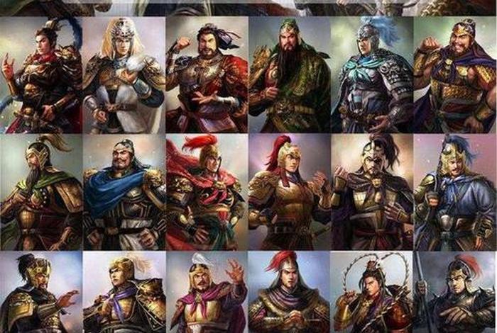 中国历史武将100名(中国历史武将武力值排名) 中国历史武将100名(中国历史武将武力值排名)