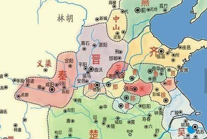 中国历史人物地图（中国历史人物表）