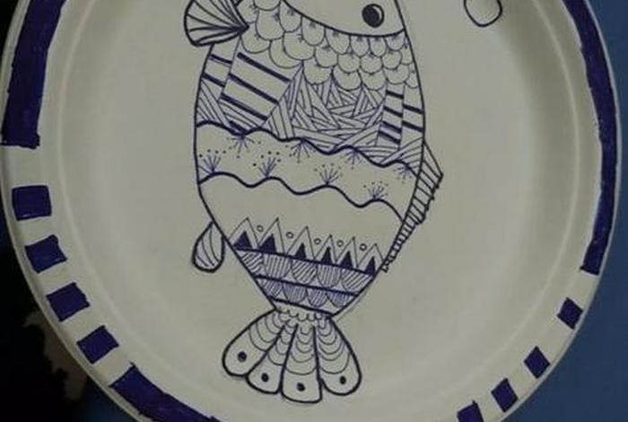 纸盘画中国历史人物图片 纸盘画的图片