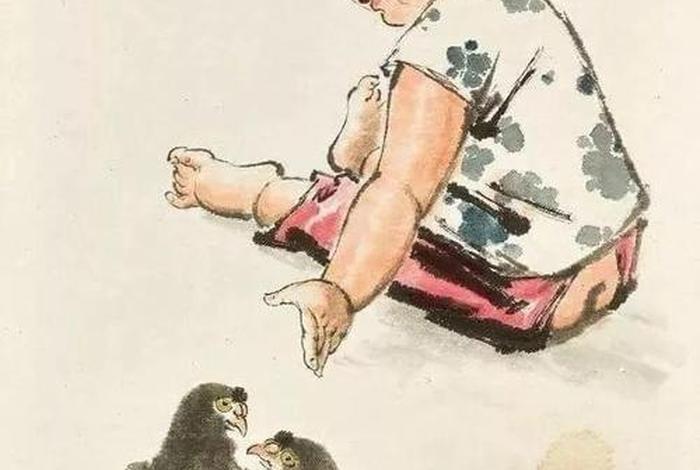 中国水墨画 人物 中国水墨画人物儿童画新年 中国水墨画 人物 中国水墨画人物儿童画新年