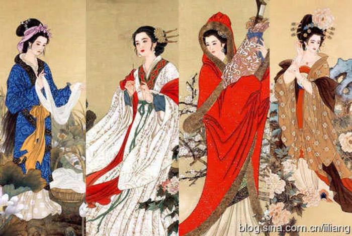中国历史的四大美女 中国历史四大美女真容 中国历史的四大美女 中国历史四大美女真容