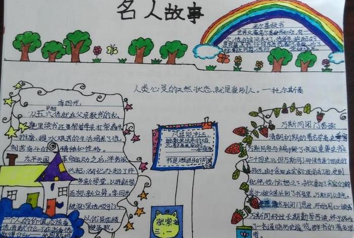 中国名人故事阅读小报简单漂亮 - 中国名人故事读书小报 中国名人故事阅读小报简单漂亮 - 中国名人故事读书小报