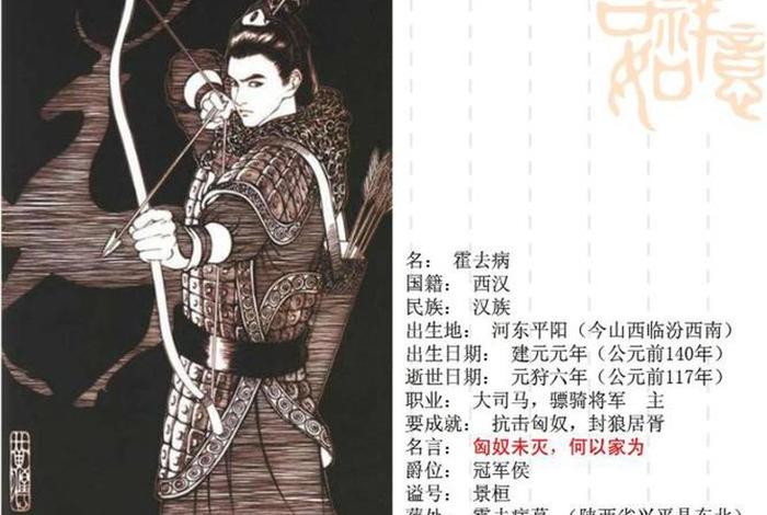 卫青霍去病历史人物故事总结 卫青霍去病历史人物故事总结图 卫青霍去病历史人物故事总结 卫青霍去病历史人物故事总结图