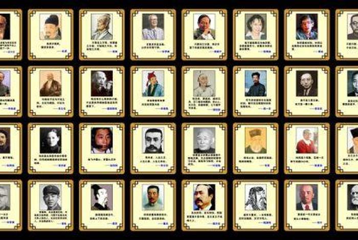 中外历史人物介绍;中外历史人物介绍图片 中外历史人物介绍;中外历史人物介绍图片