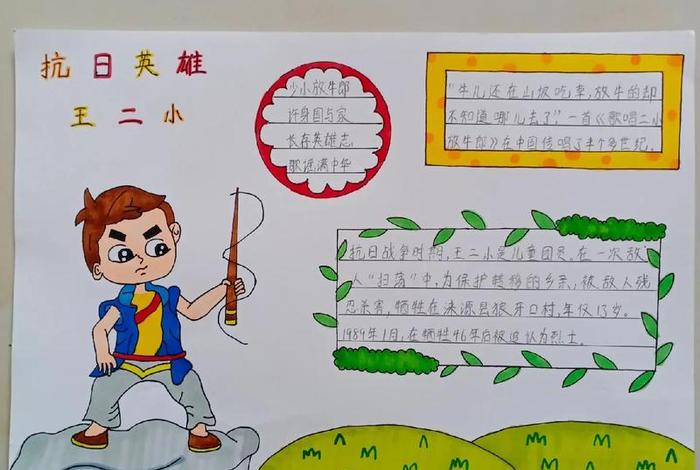 中国历史人物与故事手抄报简单；中国历史人物的手抄报