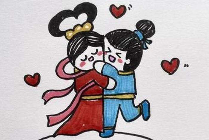 古代夫妻人物肖像图片素材,古代夫妻简笔画 古代夫妻人物肖像图片素材,古代夫妻简笔画