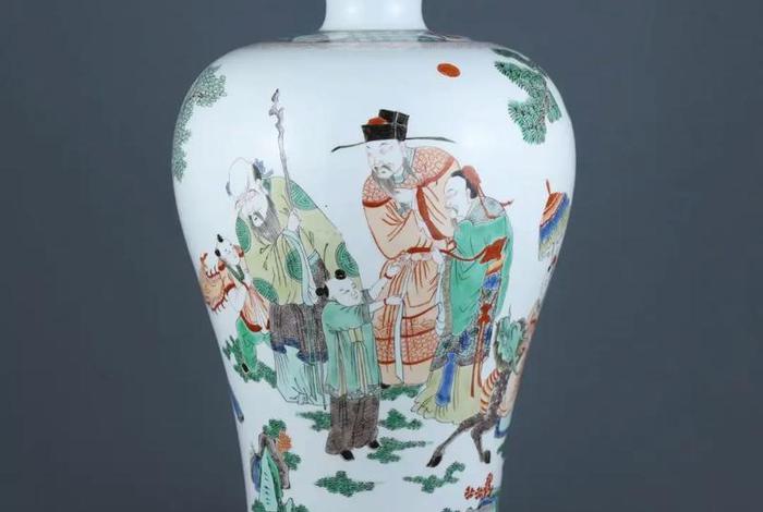 康熙瓷器人物图片、康熙瓷器人物画特点