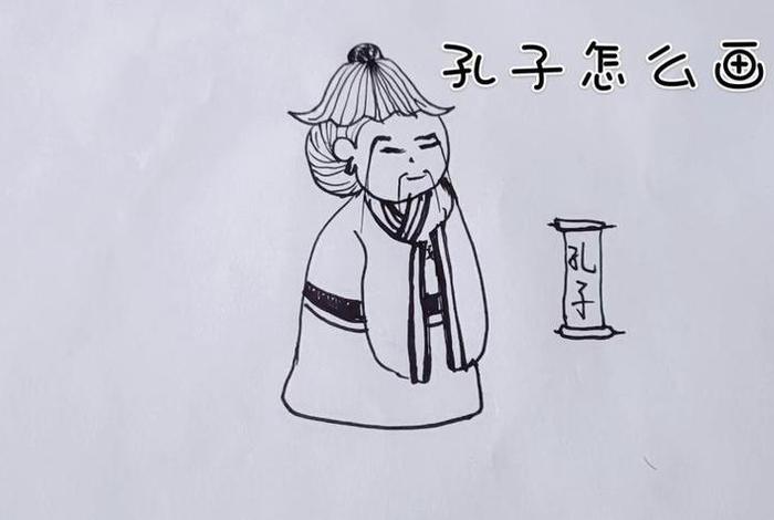 小学生画历史人物；小学生画历史人物简笔画