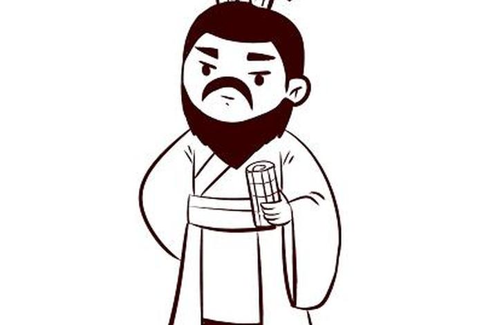 历史人物漫画图片，历史人物漫画图片手绘简单