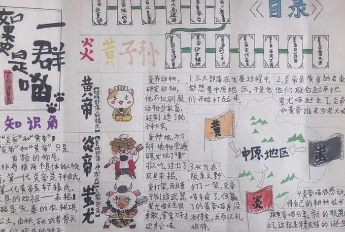 中国历史手绘画炎黄子孙 - 炎黄子孙的简笔画 中国历史手绘画炎黄子孙 - 炎黄子孙的简笔画