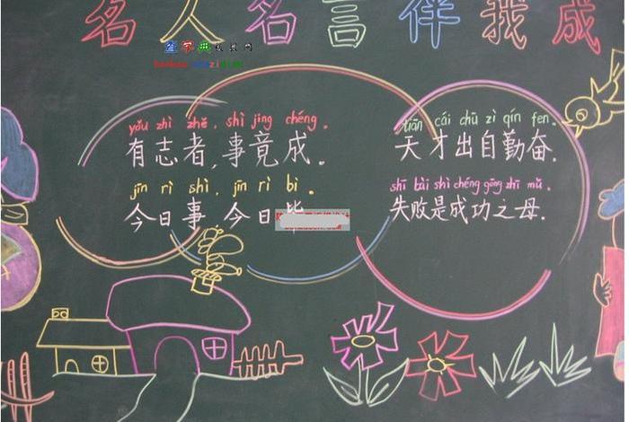 中国名人故事黑板报,名人故事黑板报图片 中国名人故事黑板报,名人故事黑板报图片