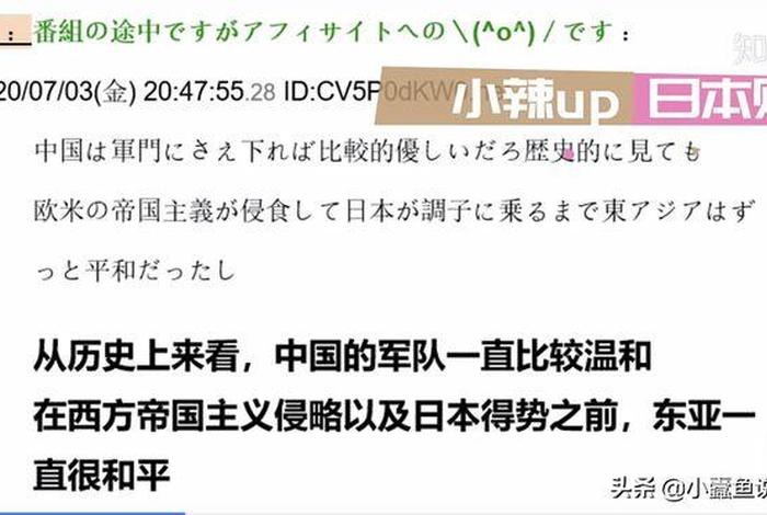 日本网友评价历史、日本人评论中国历史