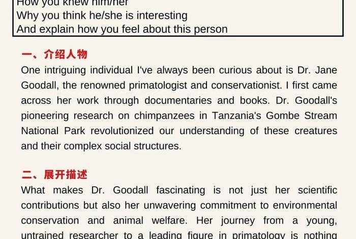 雅思口语介绍一个外国名人、雅思口语描述著名的人