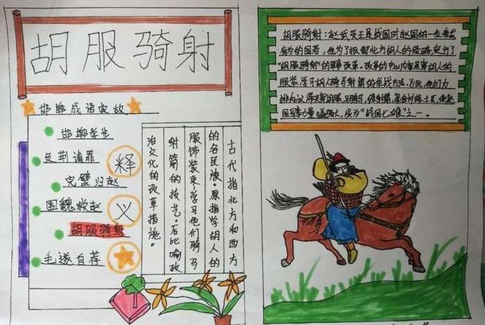 中国古代成语故事手抄报 中国成语故事手抄报二年级简单又漂亮 中国古代成语故事手抄报 中国成语故事手抄报二年级简单又漂亮