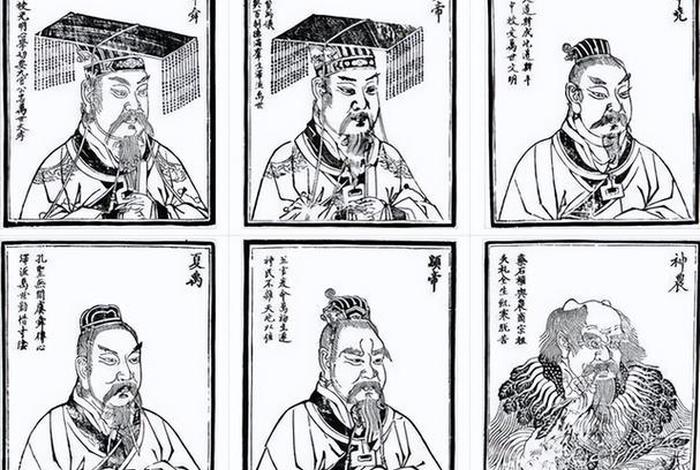 中国历史中的人物图片；中国历史人物表