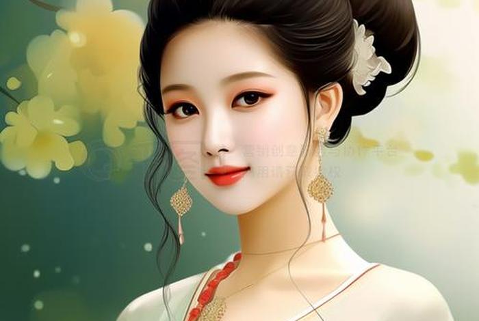 手绘古代人物图片 - 手绘古装人物图片