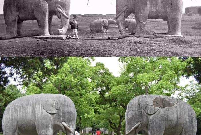 历史人物石像图片拿竹简的；历史人物石头画