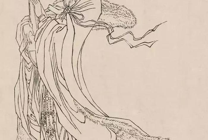 白描历史人物图片;白描人物画著名作品 白描历史人物图片;白描人物画著名作品