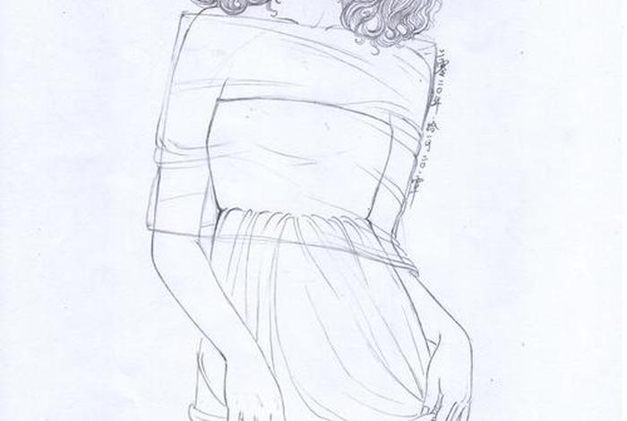 现代人物白描1000画，现代人物白描底稿