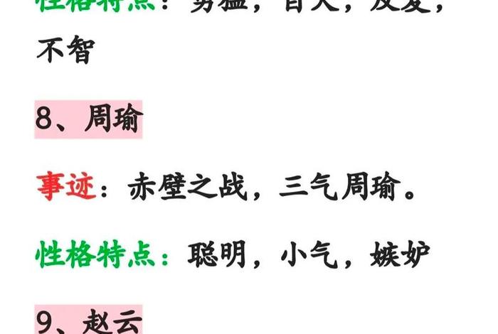 三国演义的中国历史人物是谁、三国演义里面的历史人物