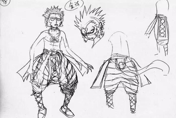 西行纪人物简笔画 西行纪人物壁纸 西行纪人物简笔画 西行纪人物壁纸