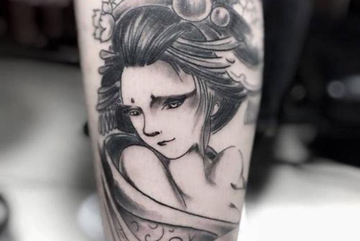 中国古代人物纹身 - 中国古代人物纹身图案大全