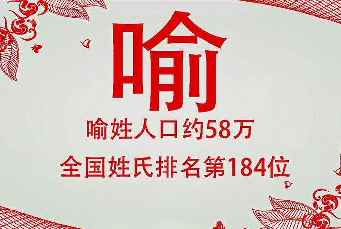 喻姓名人及历史人物(喻姓的历史名人) 喻姓名人及历史人物(喻姓的历史名人)