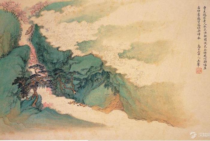 中国近代四大名画,近代中国画坛四大名家 中国近代四大名画,近代中国画坛四大名家