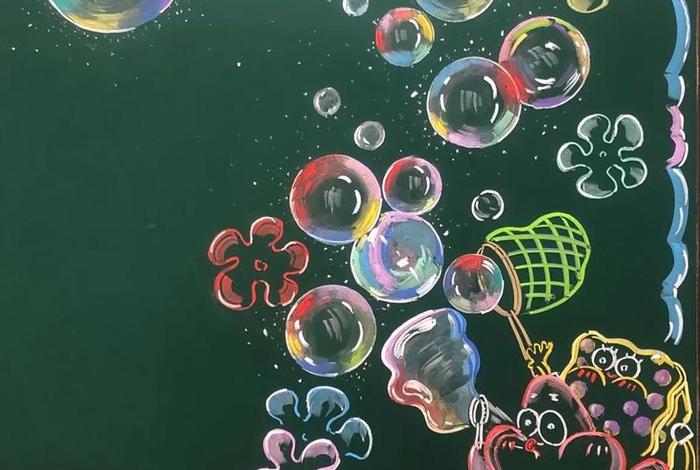 黑板报背景图片素材；黑板报背景图片素材无水印