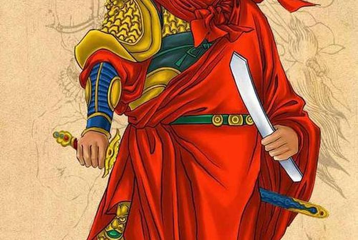 中国古代英雄人物摆件 - 古代英雄画像