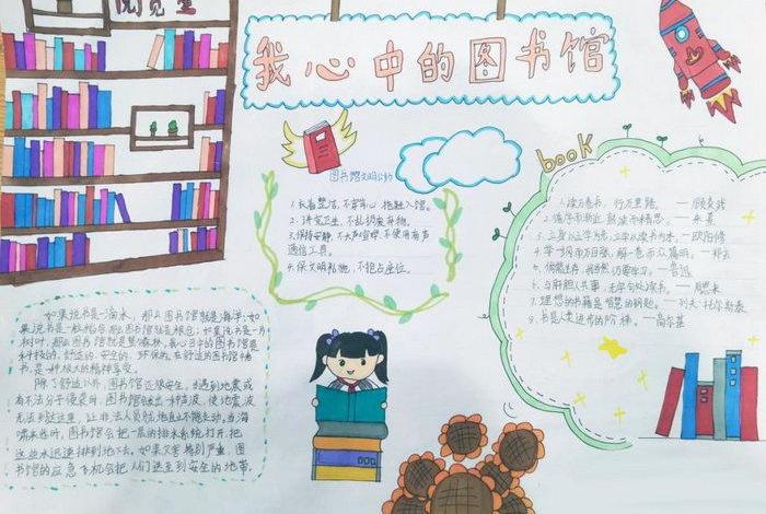 二年级手抄报怎么画;二年级手抄报怎么画图书馆 二年级手抄报怎么画;二年级手抄报怎么画图书馆