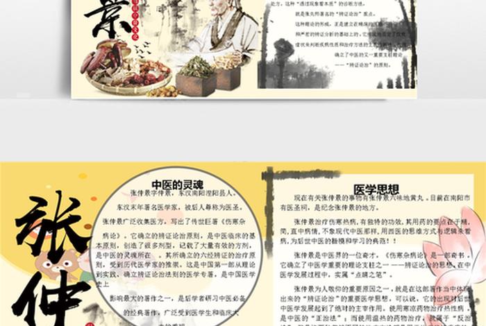 中国历史人物海报加小传 - 中国历史名人海报