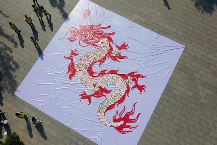 纸盘画中国风 - 纸盘画中国风龙年 纸盘画中国风 - 纸盘画中国风龙年