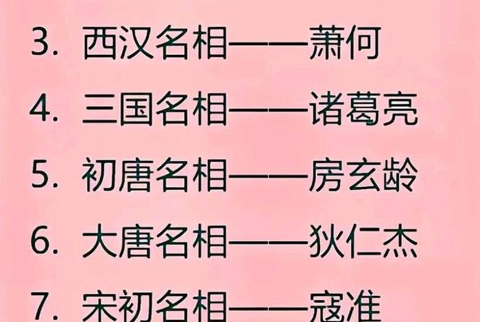 中国历史名相排名,中国历史名相排名图片 中国历史名相排名,中国历史名相排名图片