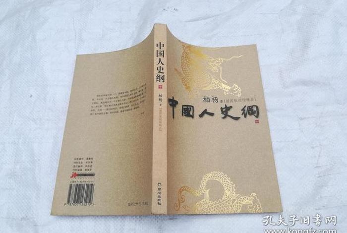 中国人史纲创意封面；中国人史纲版本