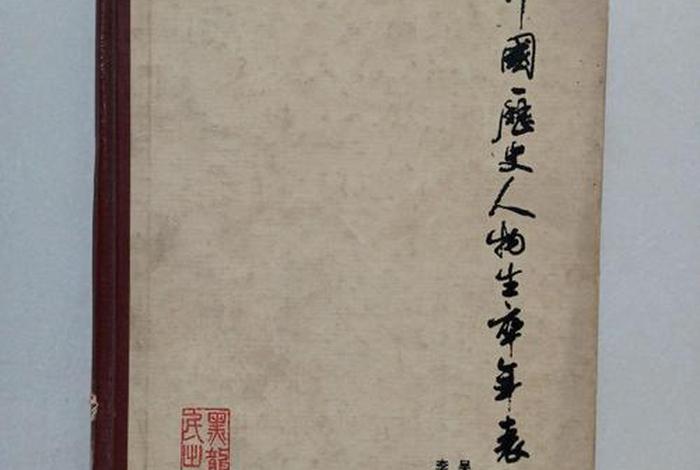 中国历史人物生卒时间表、中国古代名人生卒